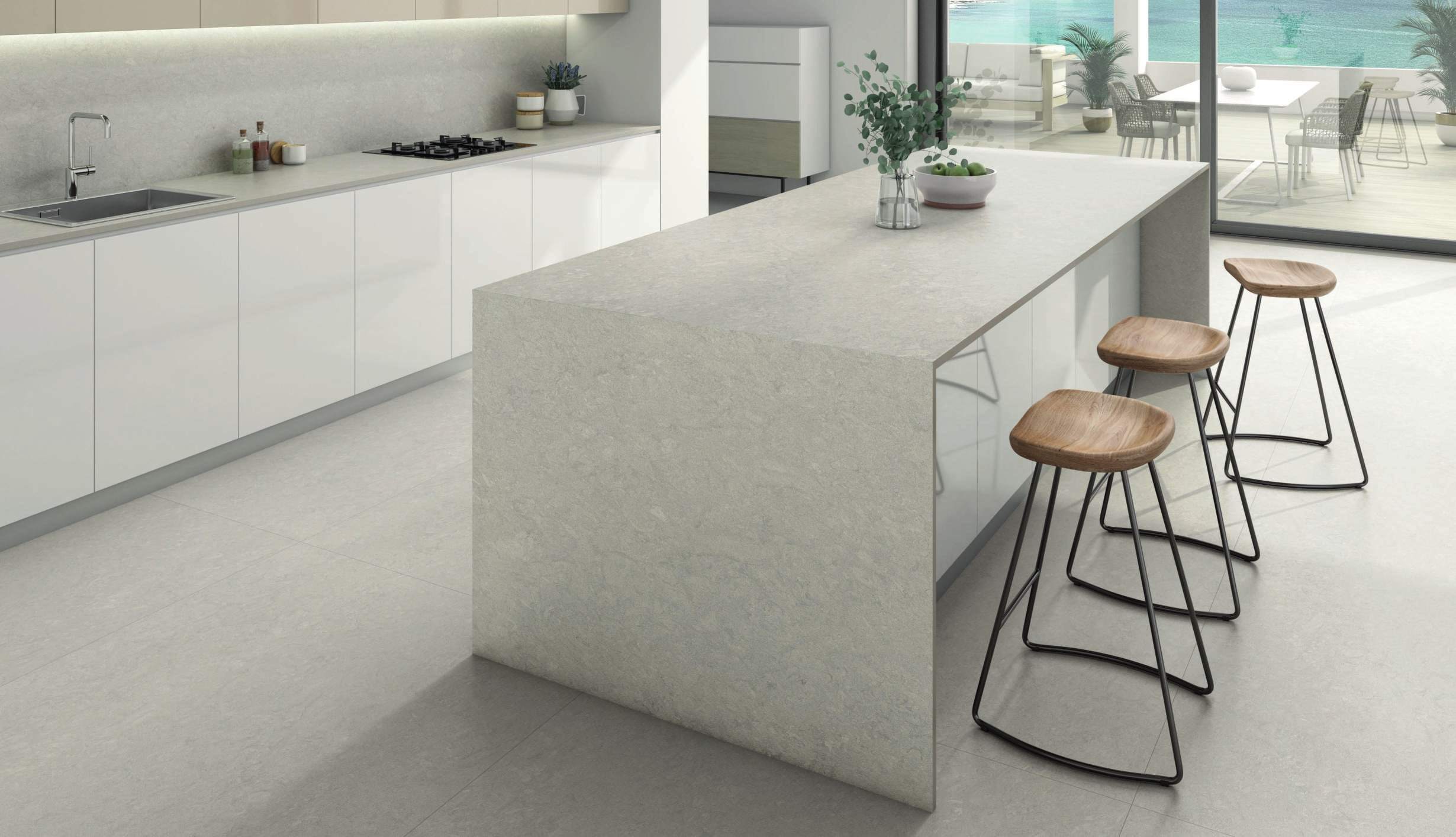 Ambiente con Arklam Bateig Blue, foto del catálogo de Arklam