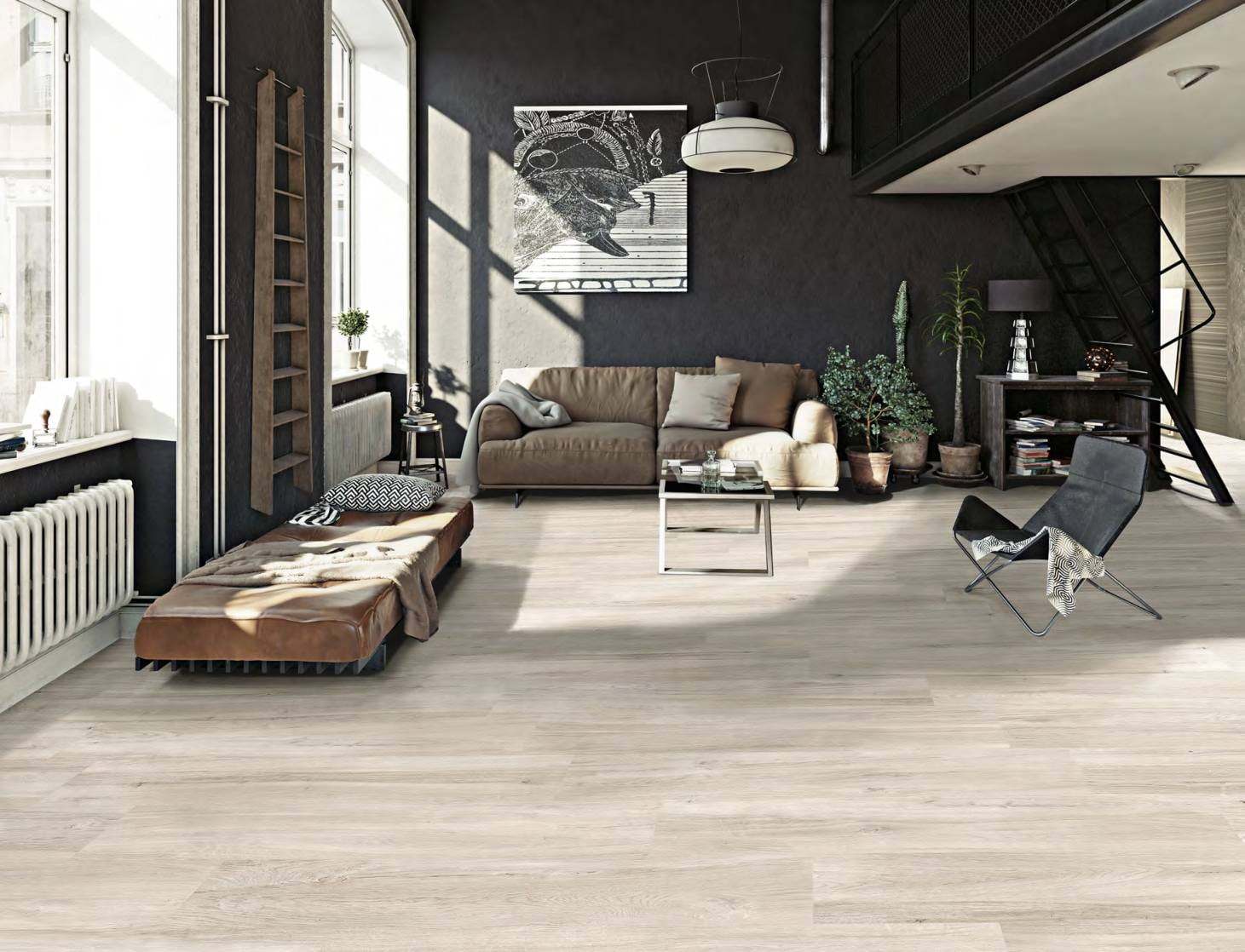 Ambiente con baldosas ITT Irati, foto del catálogo de ITT Ceramic