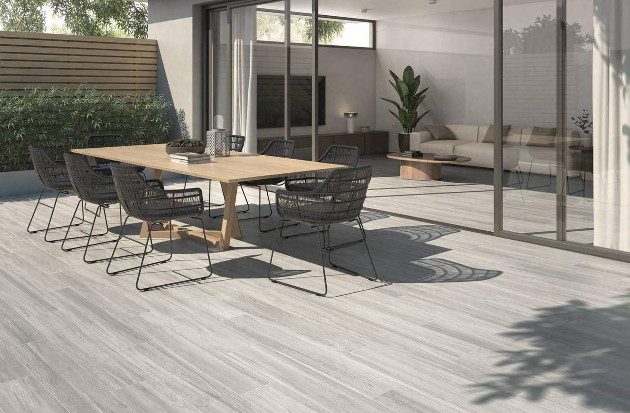 Ambiente con baldosas ITT Alabama Line, foto del catálogo de ITT Ceramic