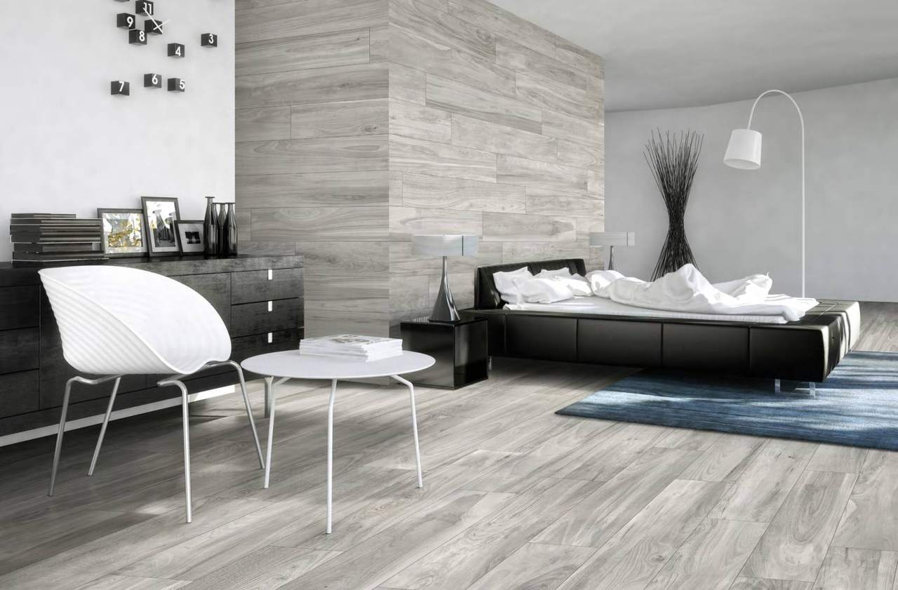 Ambiente con baldosas ITT Bellver, foto del catálogo de ITT Ceramic