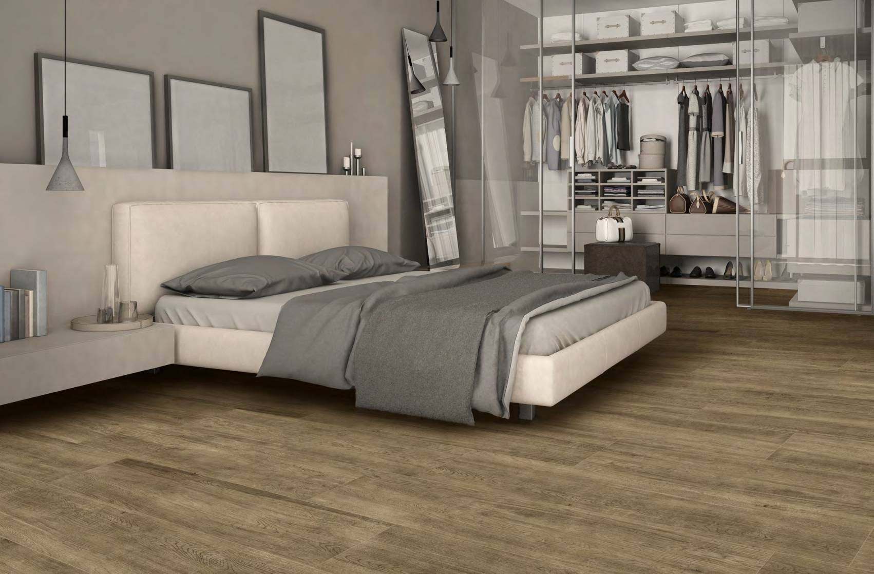 Ambiente con baldosas ITT Arauco, foto del catálogo de ITT Ceramic