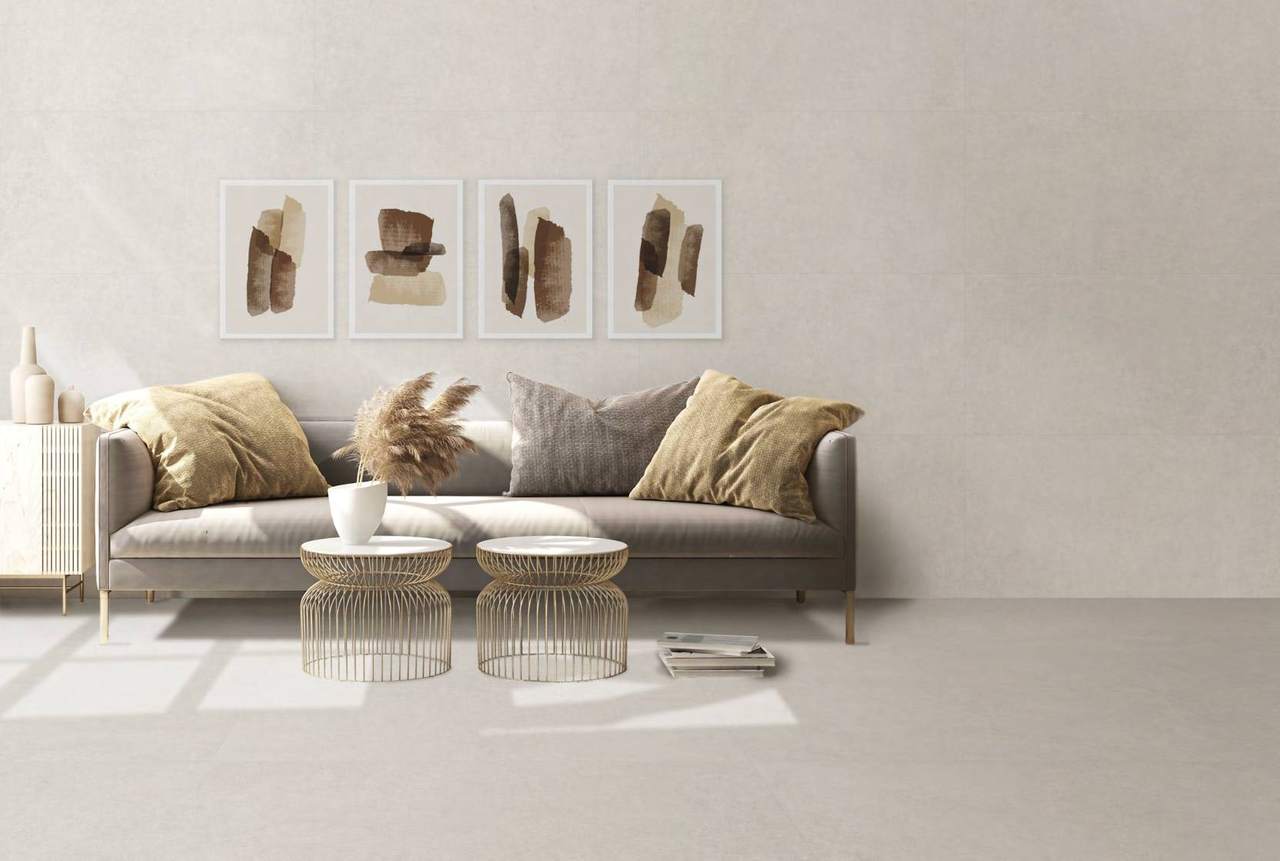 Ambiente con baldosas ITT Atrium, foto del catálogo de ITT Ceramic