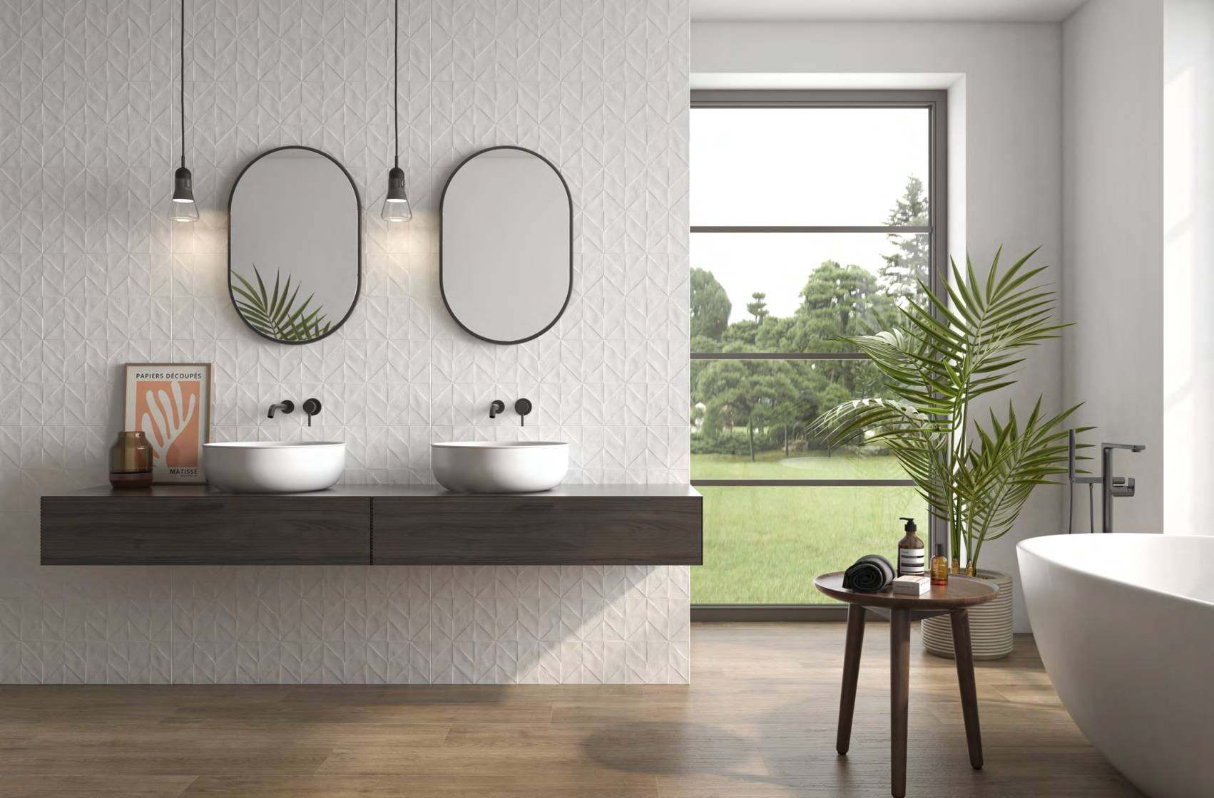 Ambiente con baldosas ITT Soft, foto del catálogo de ITT Ceramic