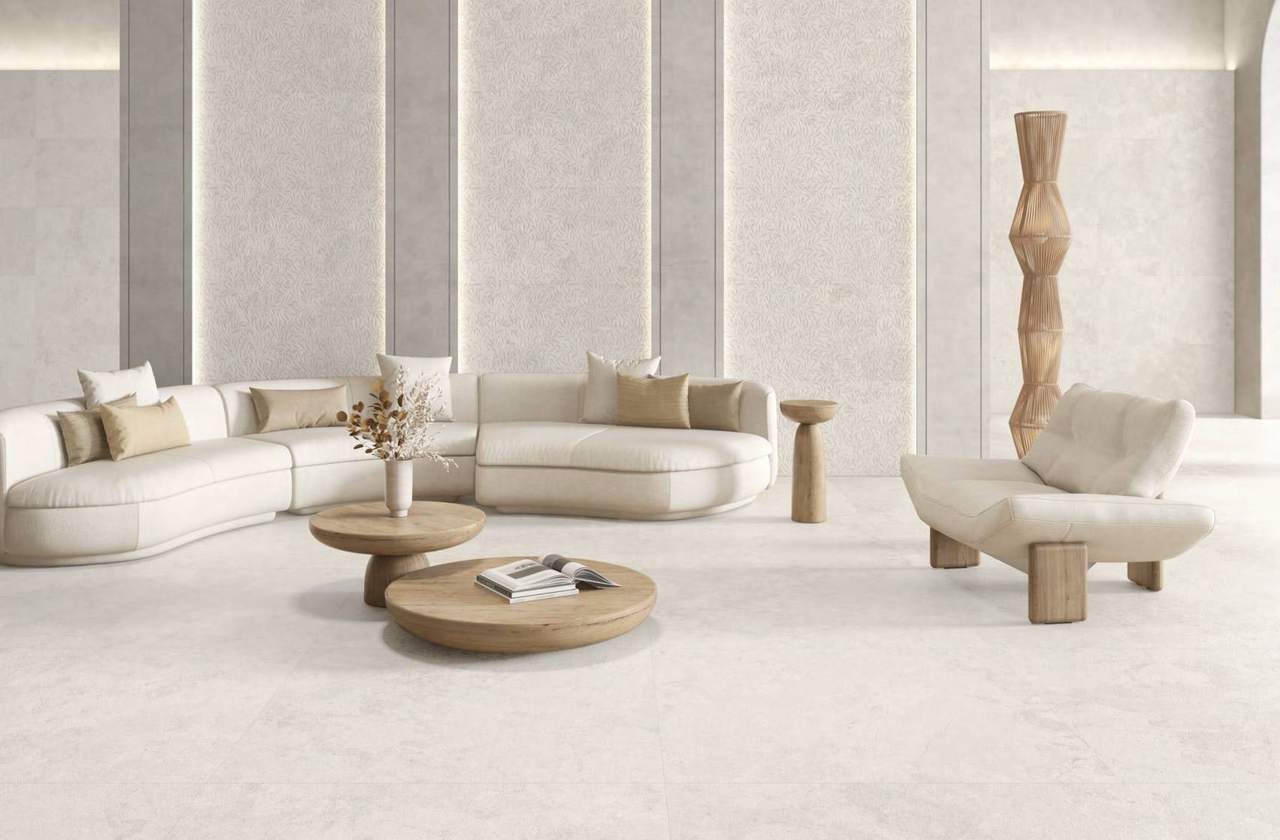 Ambiente con baldosas ITT Salma, foto del catálogo de ITT Ceramic