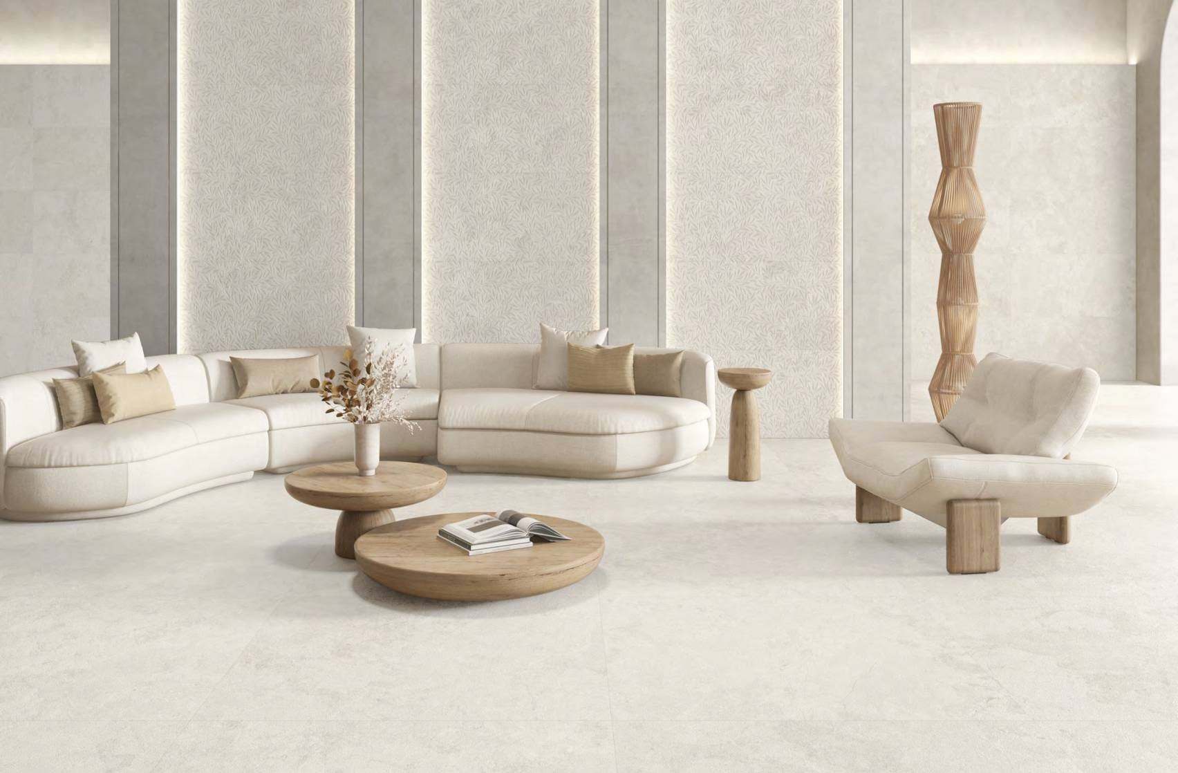 Ambiente con baldosas ITT Salma, foto del catálogo de ITT Ceramic