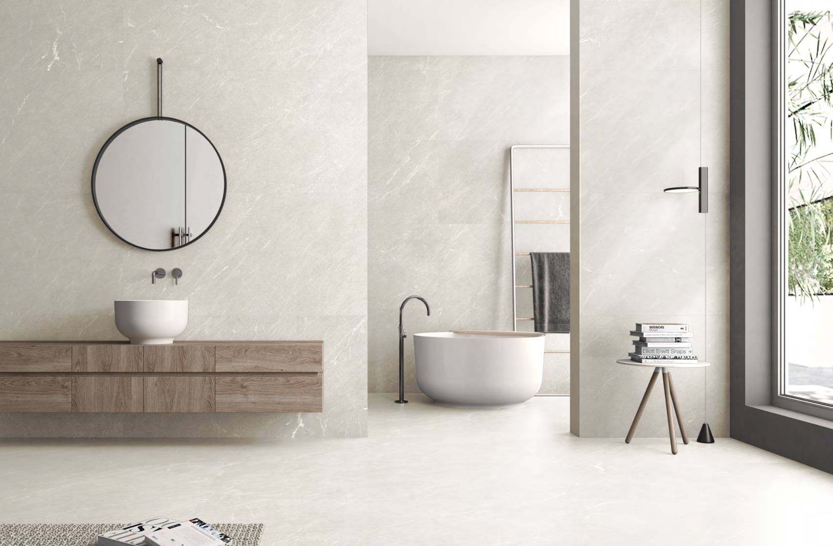 Ambiente con baldosas ITT Avenue, foto del catálogo de ITT Ceramic