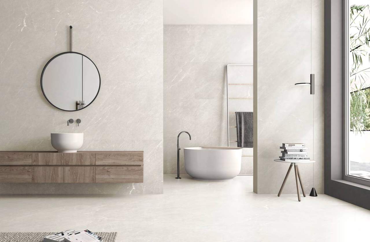 Ambiente con baldosas ITT Avenue, foto del catálogo de ITT Ceramic
