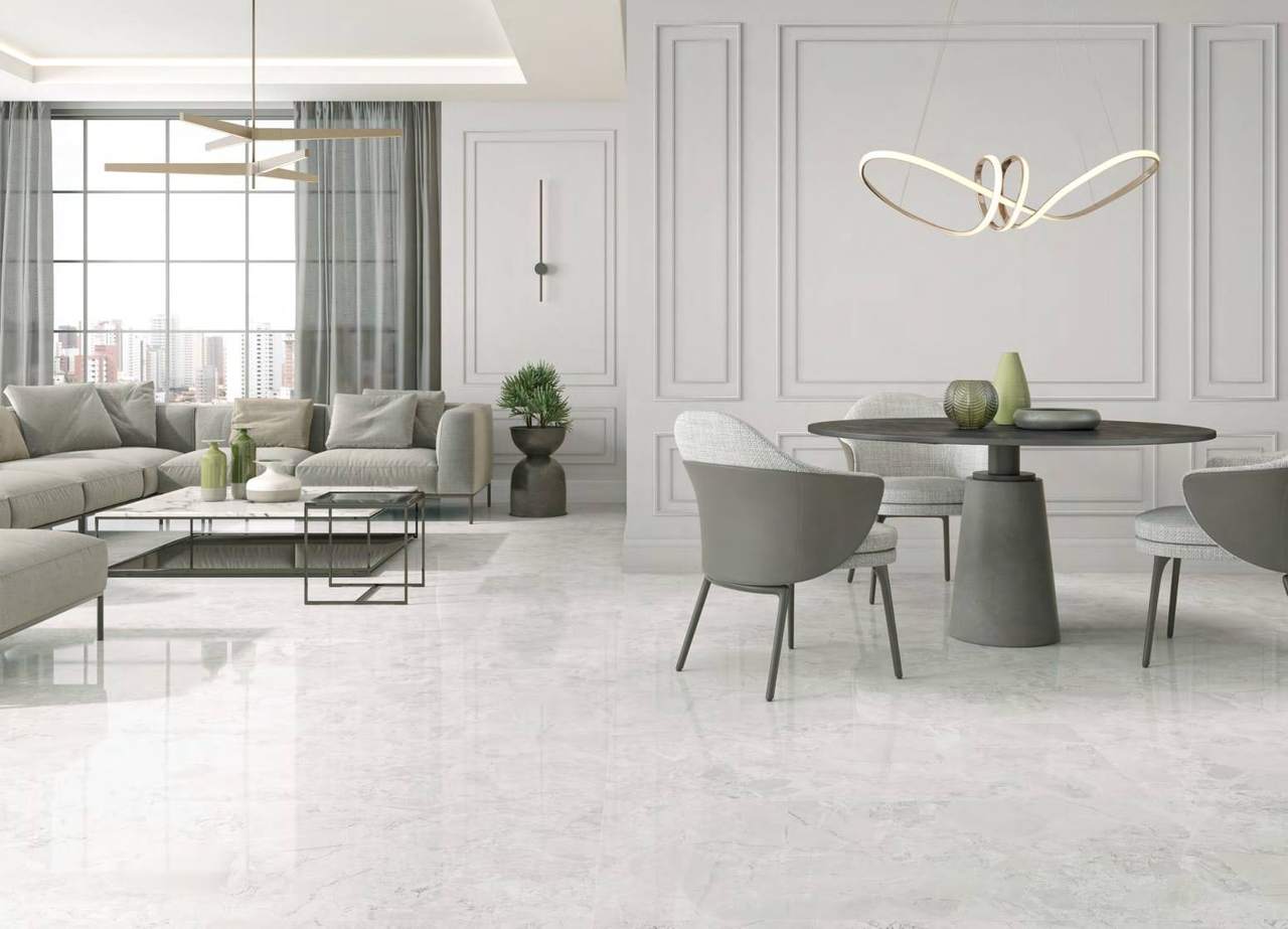 Ambiente con baldosas ITT Acadia, foto del catálogo de ITT Ceramic