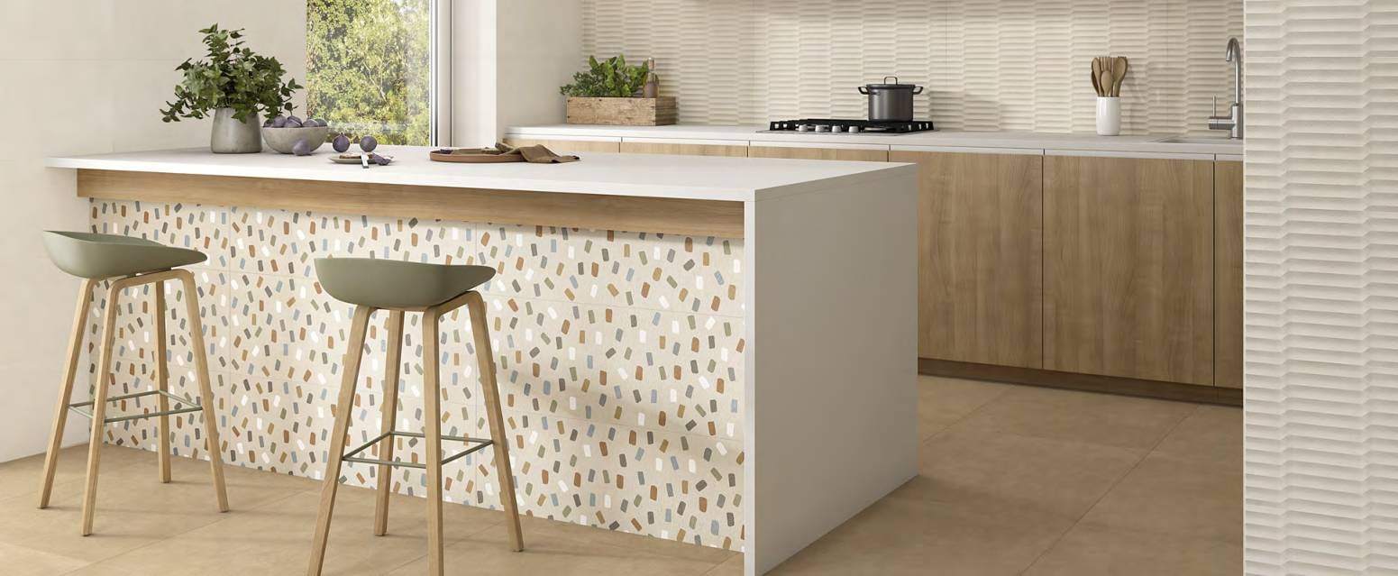 Ambiente con ITT Essence, foto del catálogo de ITT Ceramic
