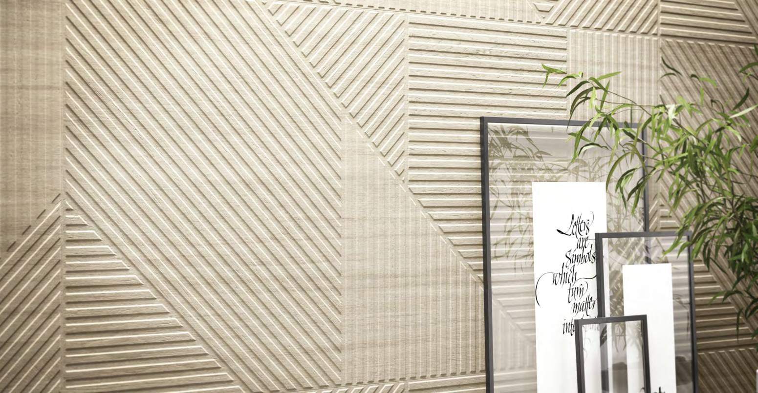 Ambiente con ITT Soleil, foto del catálogo de ITT Ceramic