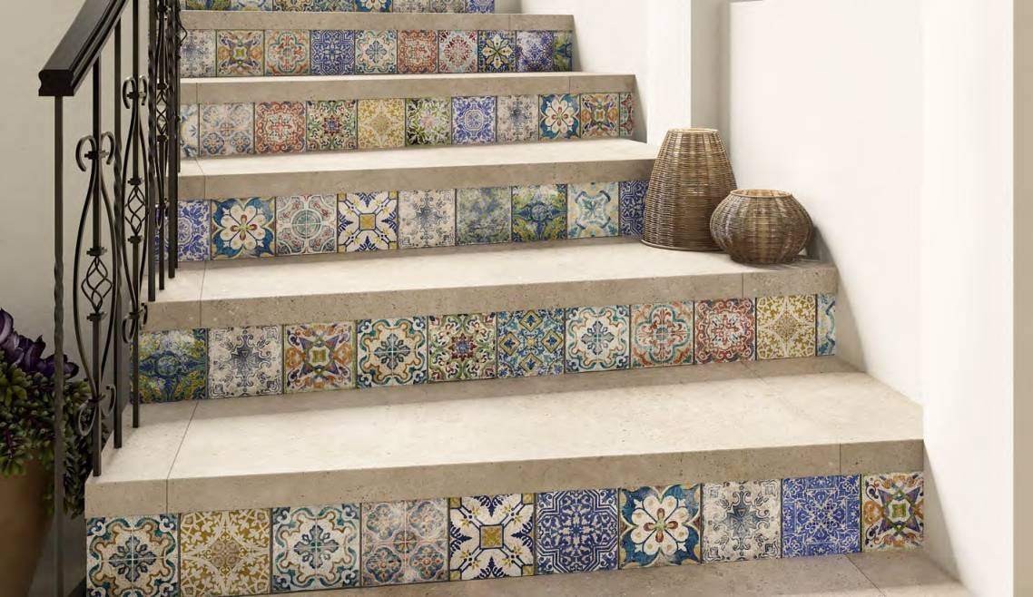 Ambiente con ITT Veracruz, foto del catálogo de ITT Ceramic