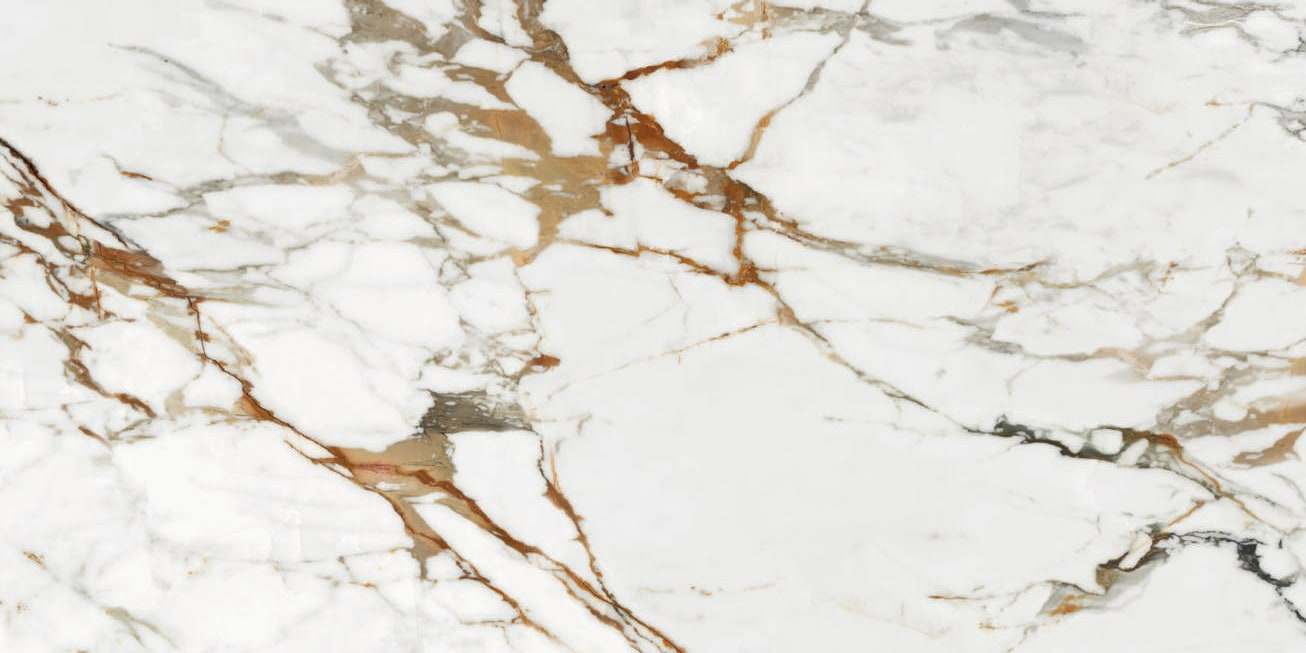 Plancha de porcelánico Arklam Calacatta Gold